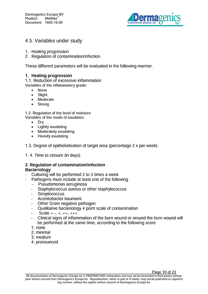 Burns Clinical Evaluation Report 0001